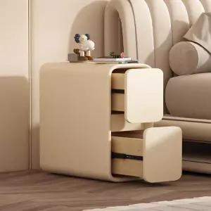 모던 슬림 협탁 200 틈새 화이트 그레이 캐비닛 사이드 침실 미니 수납장