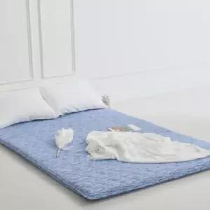 요매트 더크린 바닥요매트 싱글1인용(요커버/요솜) 블루 매트리스