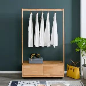 [우아미가구]모리 엘다 원목 행거