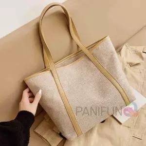 [라일리] Rly 모모 숄더백 브라운 기저귀가방 수납큰가방 캔버스