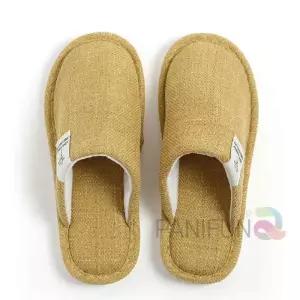 [라일리] Rly 린넨슬리퍼 240-245 옐로우 면슬리퍼 실내용