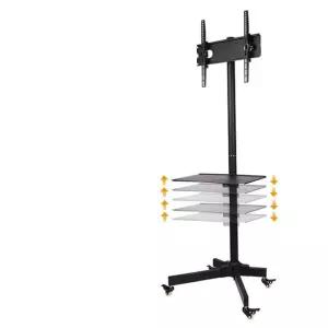 TV스탠드 이동식 대형 모니터 티비 거치대 55인치