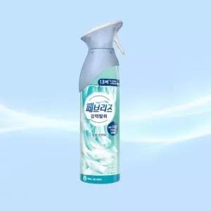 [페브리즈] 페브리즈 실내 차량 공기 탈 취제 에어 강력 탈 취 린넨 스카이 165g x 1개