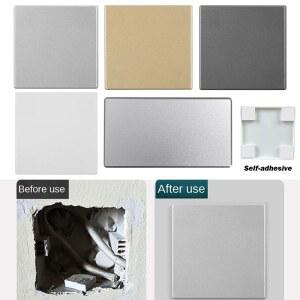 86 타입 자체 접착 스위치 블랭크 장식 커버 데코 소켓 플레이트 패널 카세트