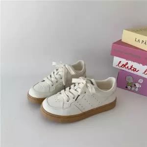 EAMT 여친 화이트 가을 캔버스화 스트리트패션 슈즈 원파 YJ3