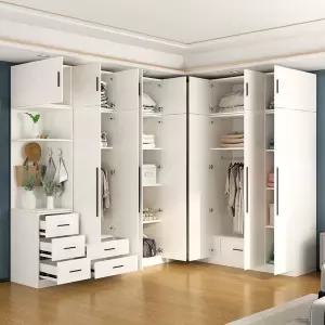 옷장 좁은방 수납 코너장농 원룸 슬림 장롱 침실 도어