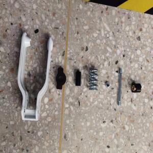 E-TWOW GT 전기 스쿠터 예비 부품용 리어 포크 및 관련 부싱, 볼트 브레이크 드럼