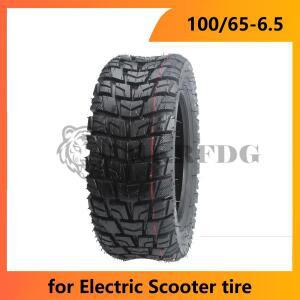 두꺼운 100/65 6.5 진공 타이어, 전기 스쿠터 변형 오프로드 튜브리스 깍지 자전거 부품 포함, 11 인치