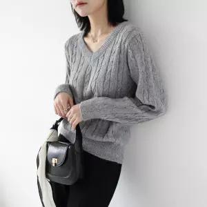 [제니트] F/W신상 코지 폭닥 따뜻한 니트 루즈핏 슬림핏 브이넥 라운드넥 보트넥