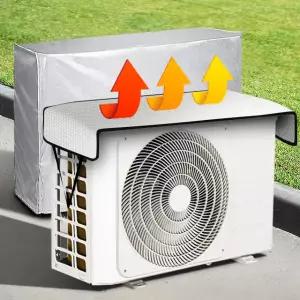 에어컨 실외기 커버 절전 덮개 덮게 열차단 보호 차양막