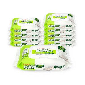 물티슈 손걸레80매 (10개)묶음