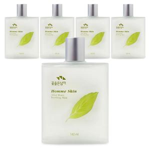 꽃을든남자 옴므 스킨 140ml x 5개 토너 남성용 스킨로션 화장품
