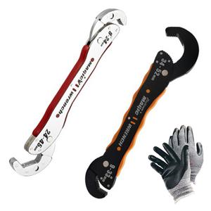 플래티늄 매직렌치 정품 한아툴스 다용도 괴물렌치(9 - 45mm / 9 - 52mm) + NBR장갑