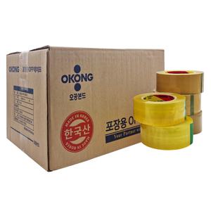 오공 OPP 박스테이프 아크릴점착제 중포장 48mmX100M