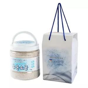 소금성 구운소금 굵은입자 1.2kg /신안천일염, 볶음소금, 가공식품