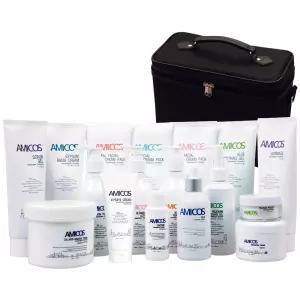 셀프미인 국가자격증 피부관리사 실기시험화장품 아미코스 화장품세트18종