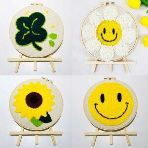 펀치니들 스킬자수 세트 펀칭니들 키트