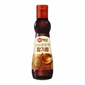 [CJ](의정부점) 백설 100% 통참깨 참기름 320ml