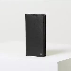 [닥스](센텀시티점)DBWA3E831BK [FELTON] 블랙 가죽 DD로고 모던 클래식 장지갑