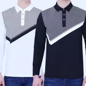 빌리언즈 봄 여름 긴팔 카라티 쿨 냉감 기능성 얇은 편한 아이스 스판 쿨맥스 쿨링 중년 상의 아빠옷