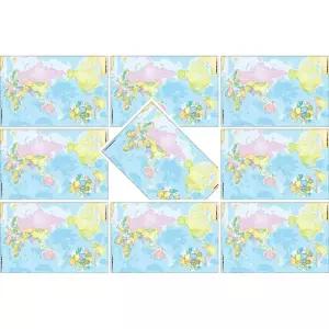 세계지도 백지도 나인 - 따로 또 같이