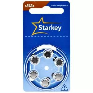[메디위]스타키 보청기 밧데리 1팩 총6알 S312A 배터리 건전지