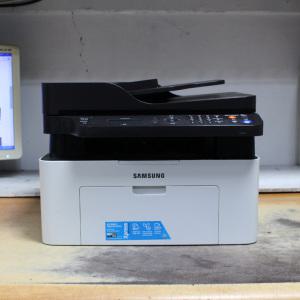 삼성전자 SL-m2077f 중고 레이저복합기 A4 흑백