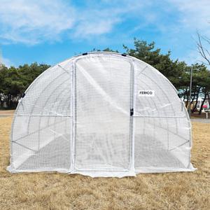 조립식 비닐하우스 FPD-632AV 여닫이 도어형 소형 미니온실 가정용 텃밭 채소용 농막 창고 자재 페리코