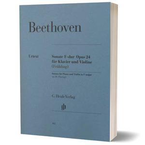 베토벤 바이올린 소나타 in F Major Op 24 봄 (HN 162) 헨레 악보 악보집