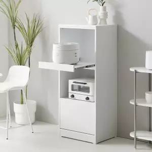 보루네오 마르체 디오 렌지대 밥솥 전자렌지 수납장 500 BHS008C