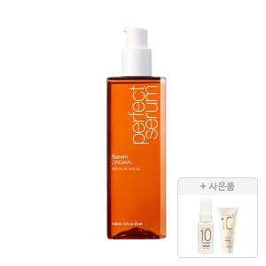 미쟝센 퍼펙트 세럼 오리지널 200ml, 1개 + 증정(살롱10 샴푸 손상용, 30ml, 1개 +노워시 극손상 앰플 트리트먼트, 30ml,1개)