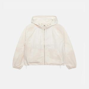 스투시 웨이브 다이 비치 쉘 자켓 본 화이트 바람막이 115745