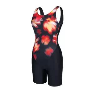 [레노마수영복](하남점)*폴리백 브라캡 증정*여성 2.5부 워터 빅플라워 반신수영복RN-LF2E863-BK