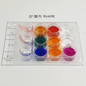 산염기 지시약실험(1인용) EDU-40192 / 과학체험학습 키트 교구