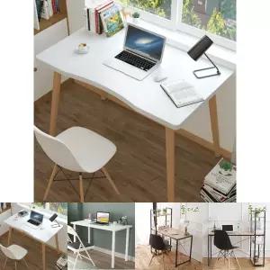 심플책상 800/학생/1인용/노트북/공부/학원/1인/테이블/탁상/책상/조립형/설치/일자형/곡선