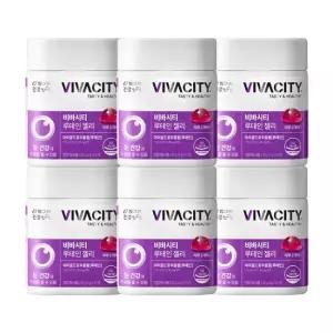 비바시티 루테인 젤리 베리믹스맛 62구미 6개