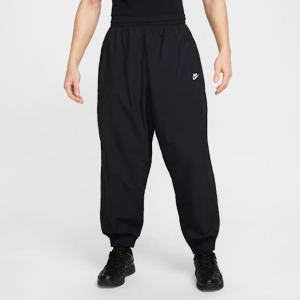 나이키 클럽 남성 오버사이즈 우븐 트랙 팬츠 HQ6115-010