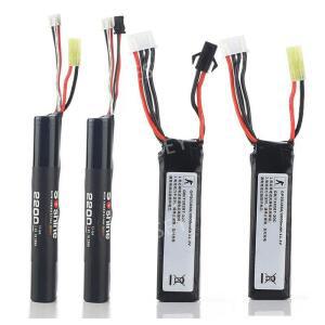 전동건배터리 11.1V 7.4V 에어소프트건 배터리 8세대