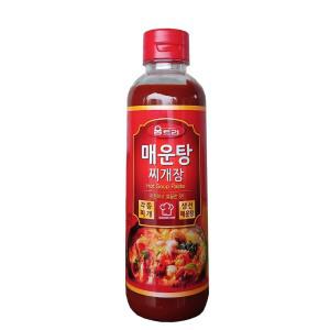 움트리 매운탕찌개장 480g 매운탕소스 / 무.배