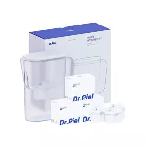 닥터피엘 에코 피처형 정수기 1년 세트(한국형 미니 정수기 / 본체필터3개)