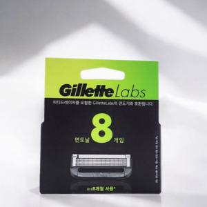 질레트 랩스 면도날 8입