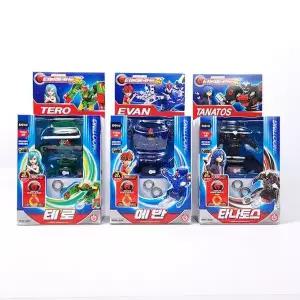 터닝메카드 갓 에반 타나토스 테로 세트