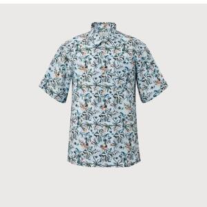 트레몰로 HC09 알로하 캐주얼 남방 (주)세정 인디안 남성 25SS 여름 블루 캐주얼  NS5