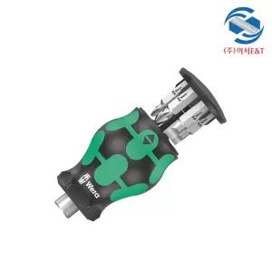 WERA 베라 콤팩주먹드라이버세트 KK Stubby Magazine 4 008877 (6pcs)
