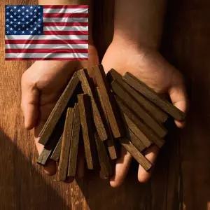 [개츠비] 오크 스틱 9cm 20개 세트 오크칩 아메리칸 프렌치 오크 위스키 와인 숙성용 홈브루잉