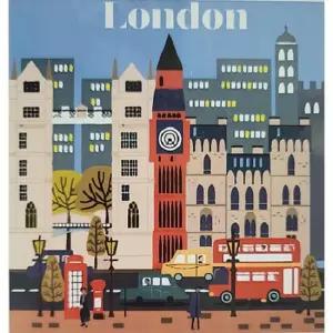 아이윙스 피포페인팅 P4-55 런던 30x40 DIY명화그리기세트