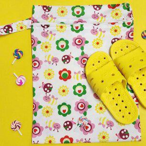 고품질 똑딱이 유모차 걸이 파우치 해바라기 유모차수납함 유모차수납가방 (WFHD7PD)