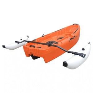 카약 부표 플라스틱 보트 막대기 접이식 사이드 페달카약 밝은 보조배 서핑 양식장