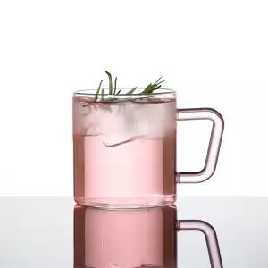 [롯데백화점]비젼글래스 내열유리 컬러머그W 핑크 305ml