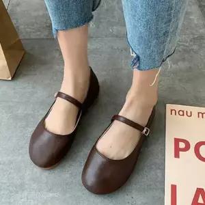 여자 학생 새학기 패션 플랫 슈즈 스타일 친구 선물 플렛슈즈 여성단화구두 메리제인3CM